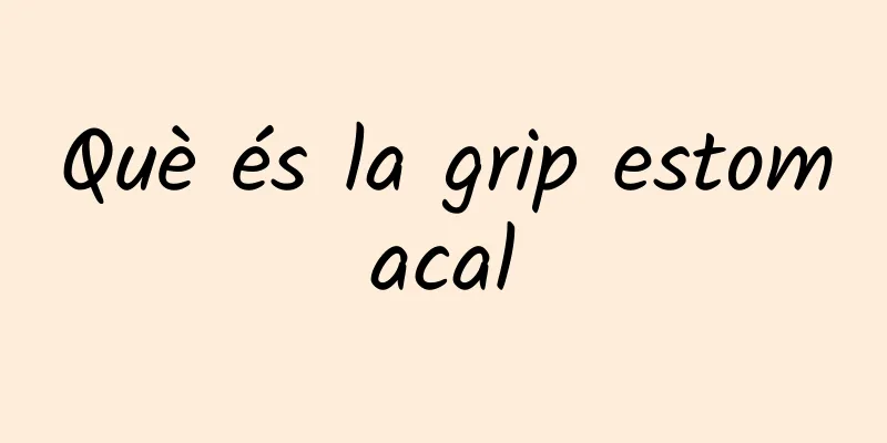 Què és la grip estomacal