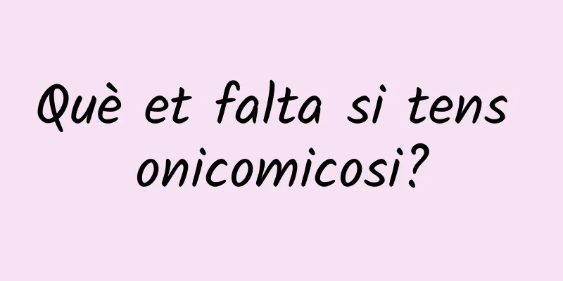 Què et falta si tens onicomicosi?