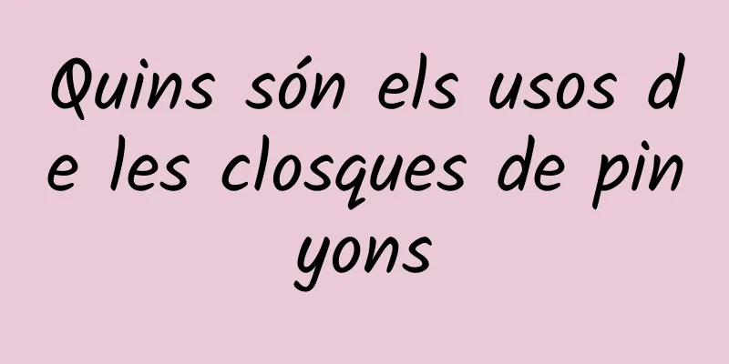 Quins són els usos de les closques de pinyons