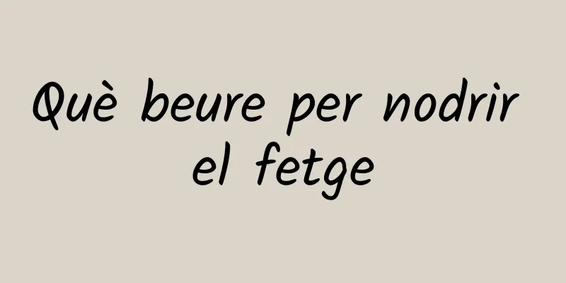 Què beure per nodrir el fetge