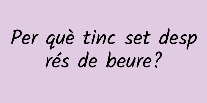Per què tinc set després de beure?