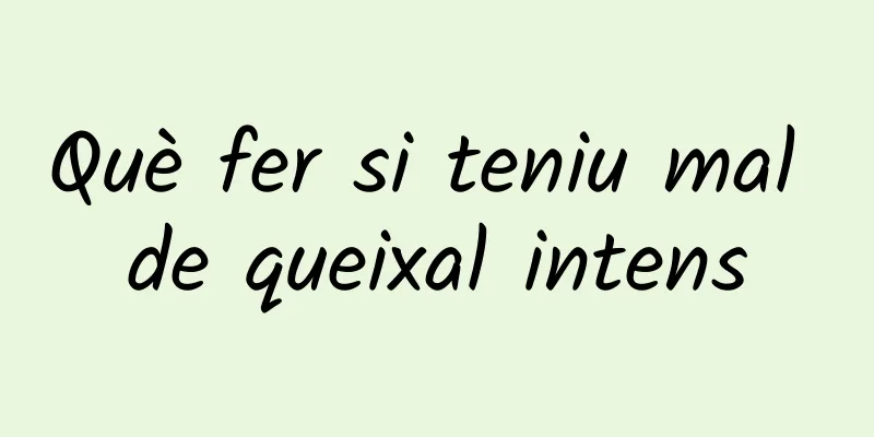 Què fer si teniu mal de queixal intens