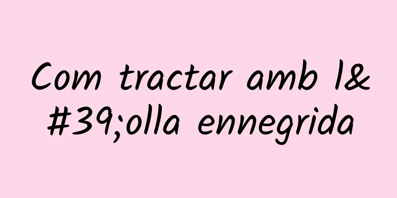 Com tractar amb l'olla ennegrida