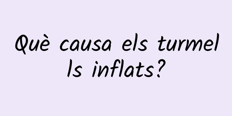 Què causa els turmells inflats?