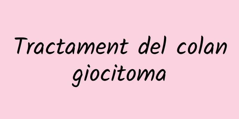Tractament del colangiocitoma