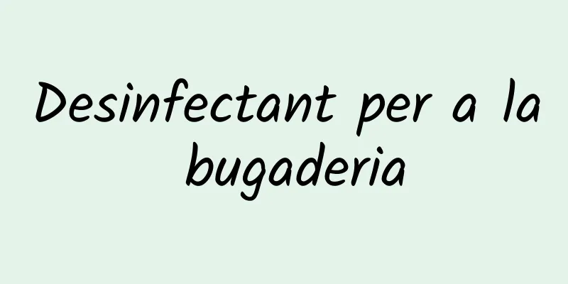 Desinfectant per a la bugaderia