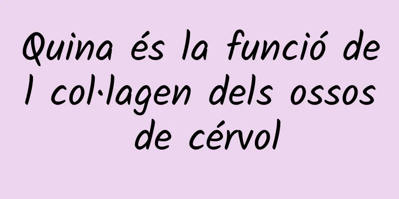 Quina és la funció del col·lagen dels ossos de cérvol