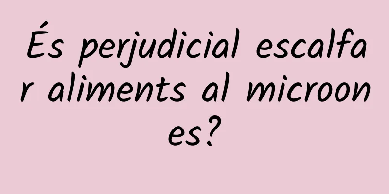 És perjudicial escalfar aliments al microones?