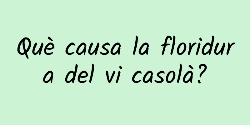 Què causa la floridura del vi casolà?