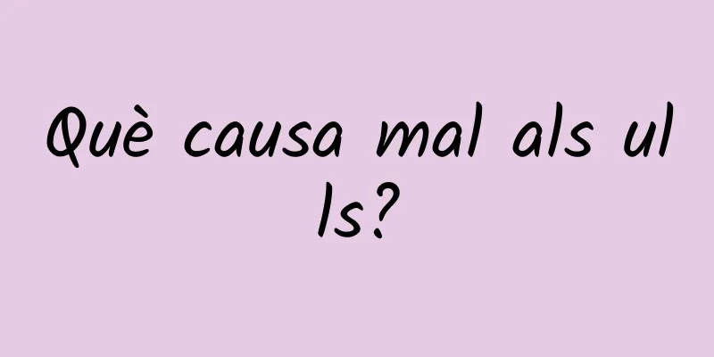 Què causa mal als ulls?