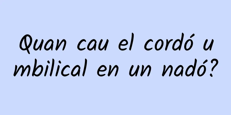 Quan cau el cordó umbilical en un nadó?