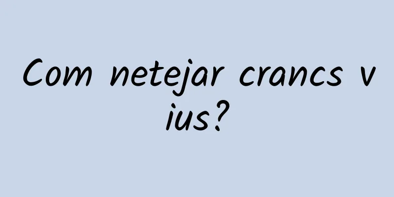 Com netejar crancs vius?