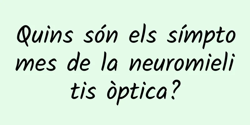 Quins són els símptomes de la neuromielitis òptica?