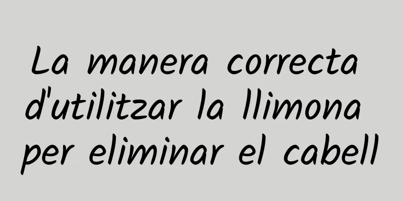 La manera correcta d'utilitzar la llimona per eliminar el cabell