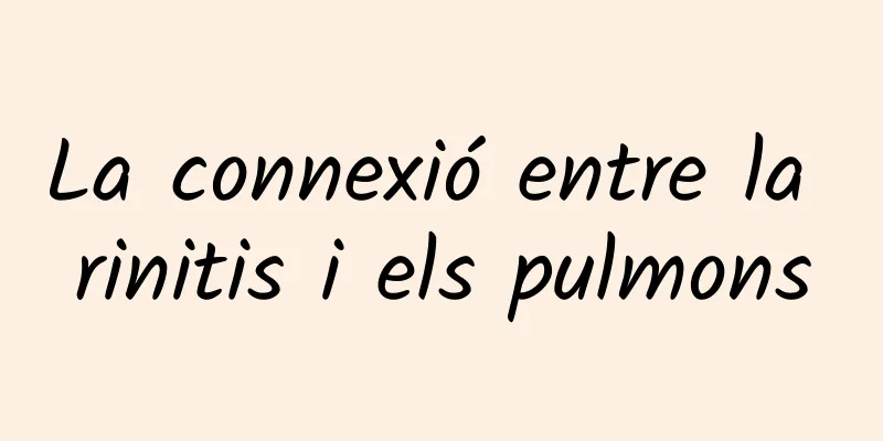 La connexió entre la rinitis i els pulmons