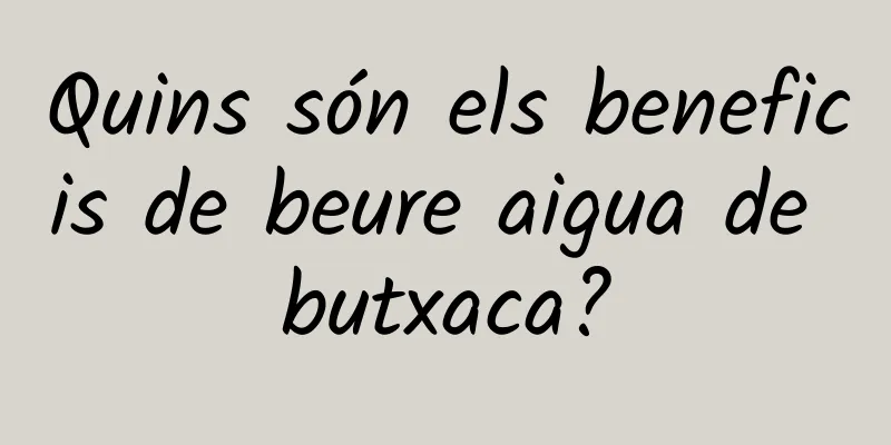 Quins són els beneficis de beure aigua de butxaca?
