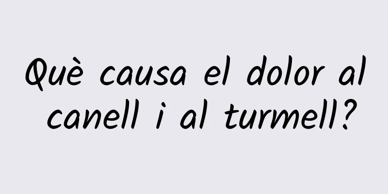 Què causa el dolor al canell i al turmell?