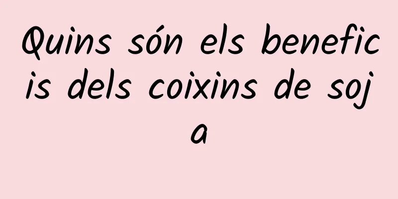 Quins són els beneficis dels coixins de soja