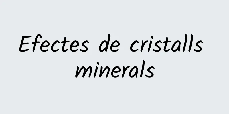 Efectes de cristalls minerals