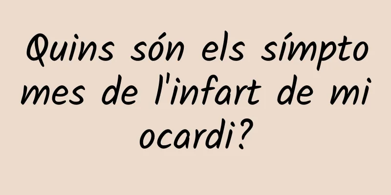 Quins són els símptomes de l'infart de miocardi?