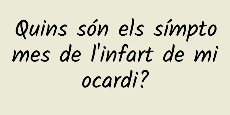 Quins són els símptomes de l'infart de miocardi?