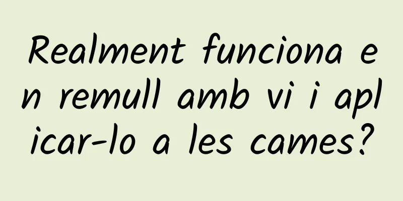Realment funciona en remull amb vi i aplicar-lo a les cames?