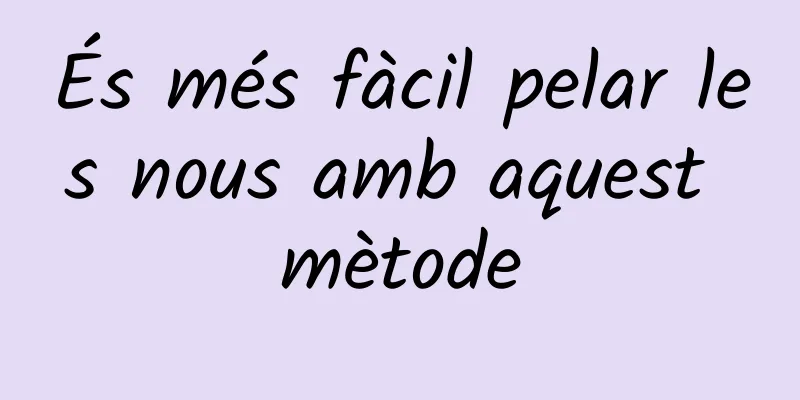 És més fàcil pelar les nous amb aquest mètode