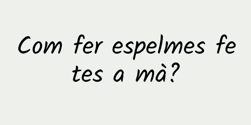 Com fer espelmes fetes a mà?