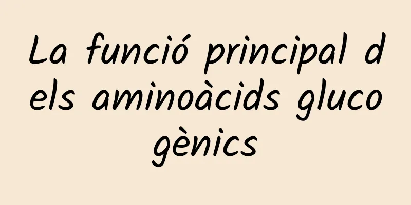 La funció principal dels aminoàcids glucogènics