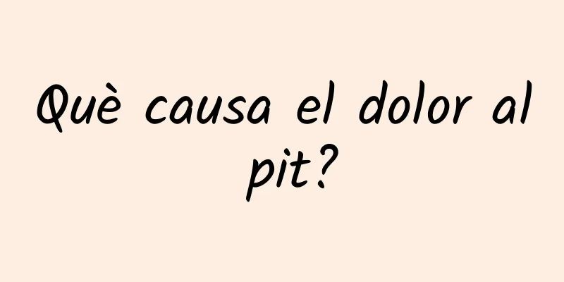 Què causa el dolor al pit?