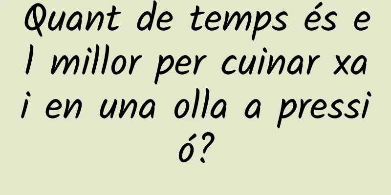 Quant de temps és el millor per cuinar xai en una olla a pressió?