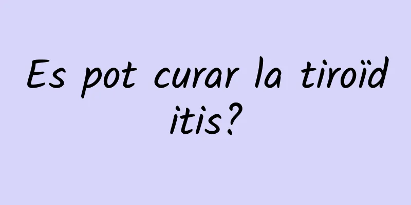 Es pot curar la tiroïditis?