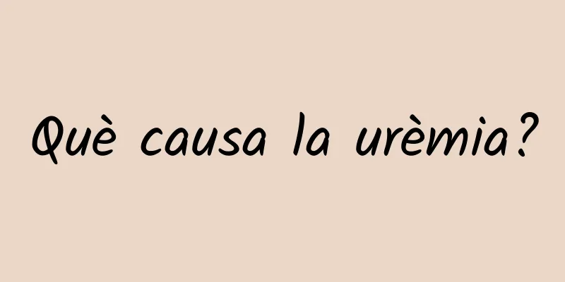 Què causa la urèmia?