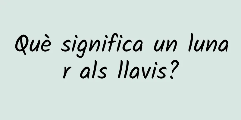Què significa un lunar als llavis?