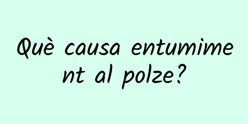 Què causa entumiment al polze?