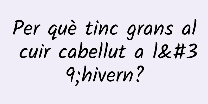 Per què tinc grans al cuir cabellut a l'hivern?