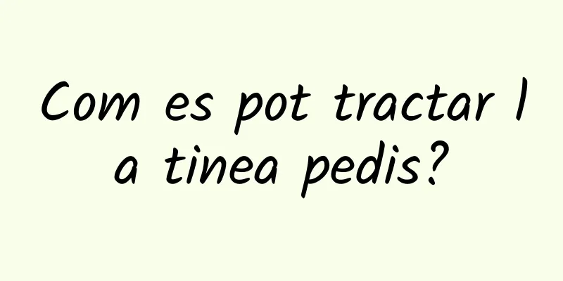 Com es pot tractar la tinea pedis?