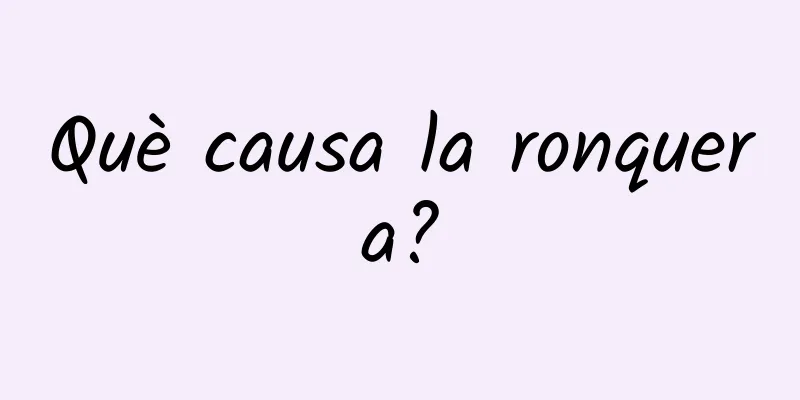 Què causa la ronquera?