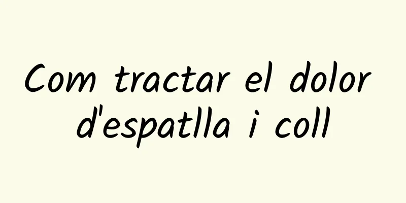 Com tractar el dolor d'espatlla i coll