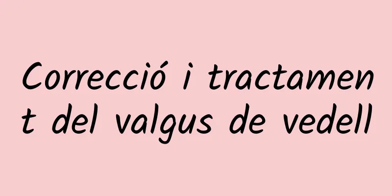 Correcció i tractament del valgus de vedell