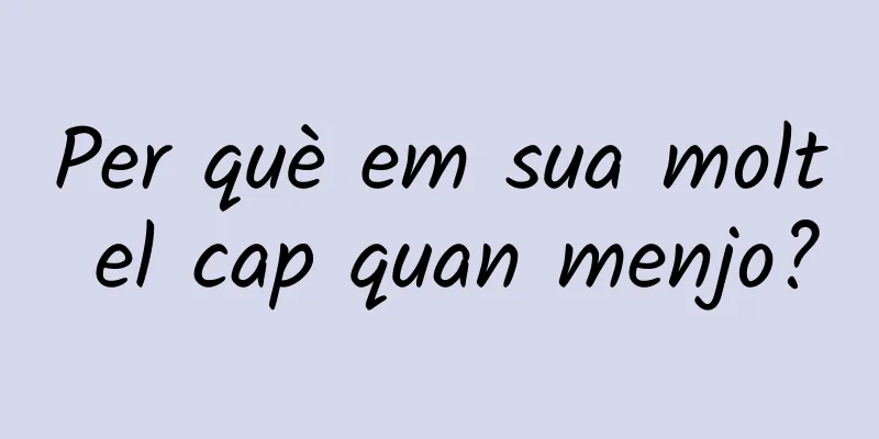 Per què em sua molt el cap quan menjo?