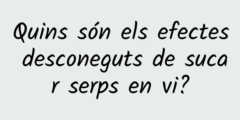 Quins són els efectes desconeguts de sucar serps en vi?