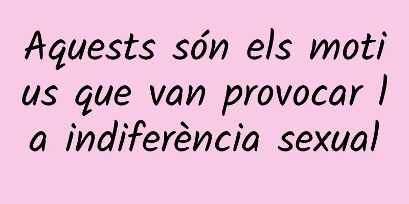 Aquests són els motius que van provocar la indiferència sexual
