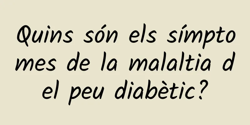 Quins són els símptomes de la malaltia del peu diabètic?