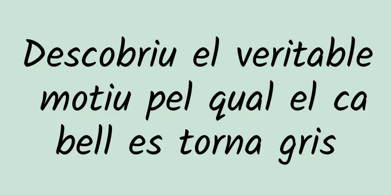 Descobriu el veritable motiu pel qual el cabell es torna gris