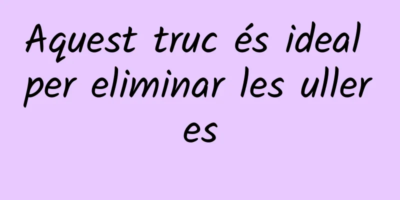 Aquest truc és ideal per eliminar les ulleres