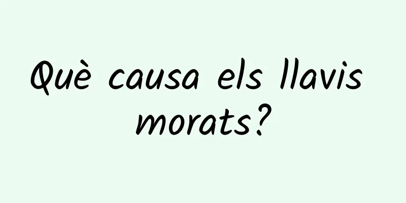 Què causa els llavis morats?
