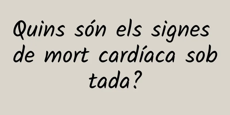 Quins són els signes de mort cardíaca sobtada?