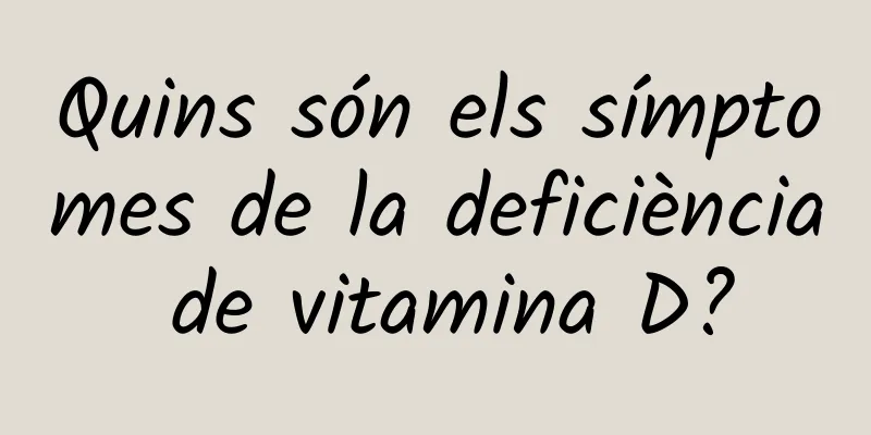 Quins són els símptomes de la deficiència de vitamina D?