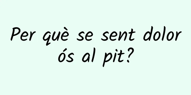 Per què se sent dolorós al pit?